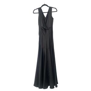 Nordstrom Black Sleeveless Maxi Dress Size 0 – NWT $279 – Formal Evening Gown